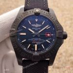 Swiss Breitling Super Avenger Watch 2824 Movement Solid Black Replica